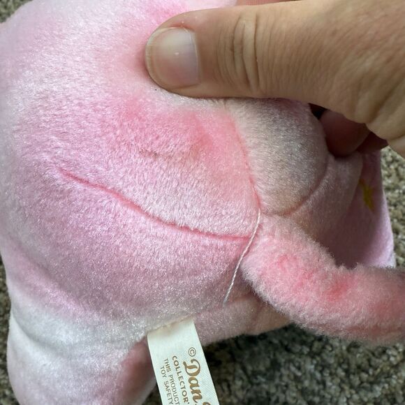 Dan Dee Piggy Bank Pink Princess Plush Stopper Collectors Choice - Picture 8 of 13